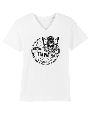 Moda rebelă pt mame moderne - Straight outta patience White