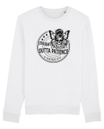 Moda rebelă pt mame moderne - Straight outta patience Bluză mânecă lungă Unisex Rise