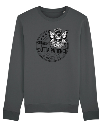 Moda rebelă pt mame moderne - Straight outta patience Anthracite