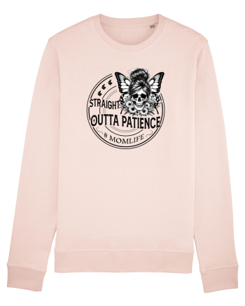 Moda rebelă pt mame moderne - Straight outta patience Candy Pink