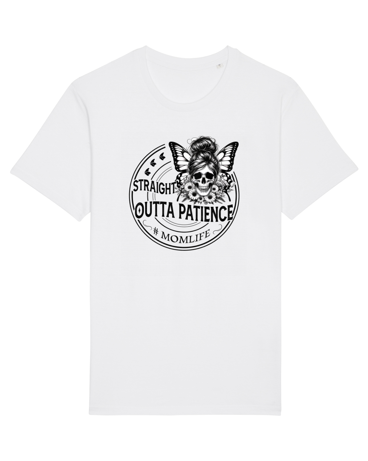 Tricou mânecă scurtă Unisex Rocker White