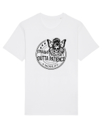 Moda rebelă pt mame moderne - Straight outta patience Tricou mânecă scurtă Unisex Rocker