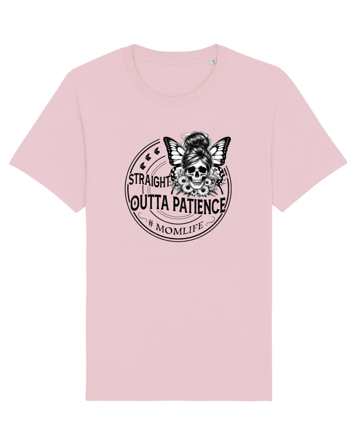 Tricou mânecă scurtă Unisex Rocker Cotton Pink