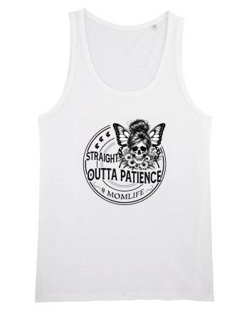 Moda rebelă pt mame moderne - Straight outta patience White
