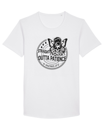 Moda rebelă pt mame moderne - Straight outta patience White