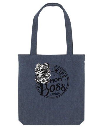 Moda rebelă pt mame moderne - Wife mom boss Midnight Blue