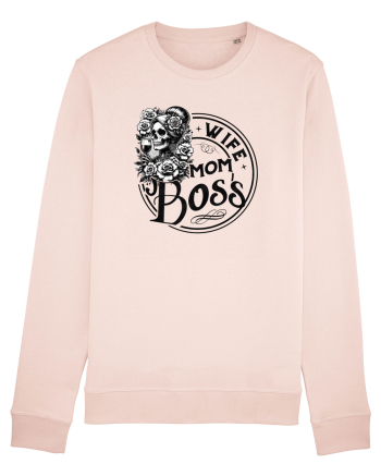 Moda rebelă pt mame moderne - Wife mom boss Candy Pink