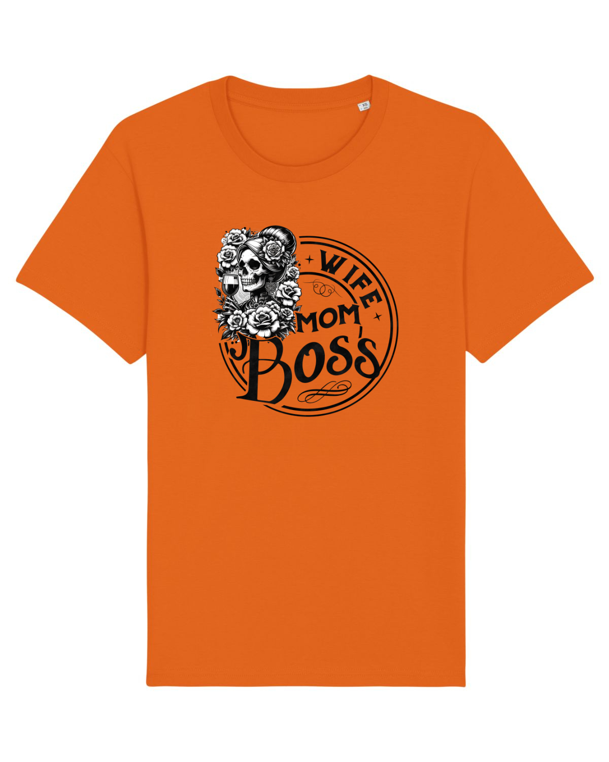 Tricou mânecă scurtă Unisex Rocker Bright Orange
