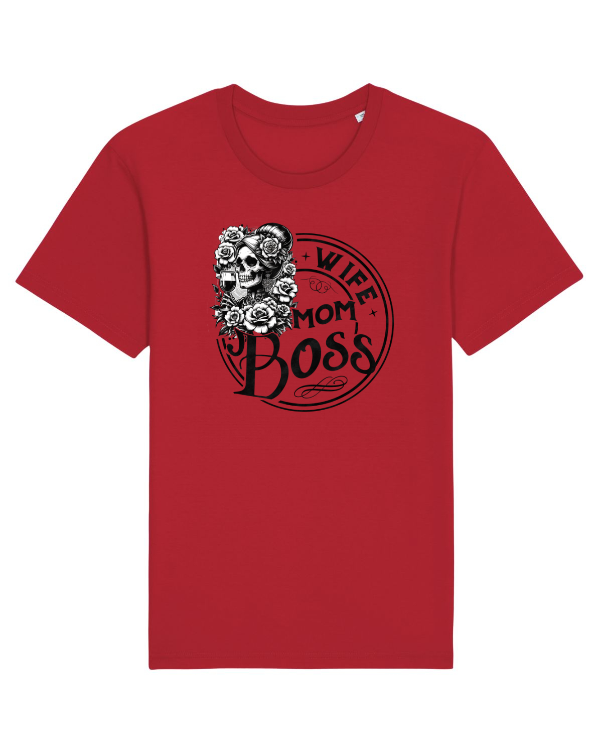 Tricou mânecă scurtă Unisex Rocker Red