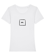 Bye Tricou mânecă scurtă guler larg fitted Damă Expresser