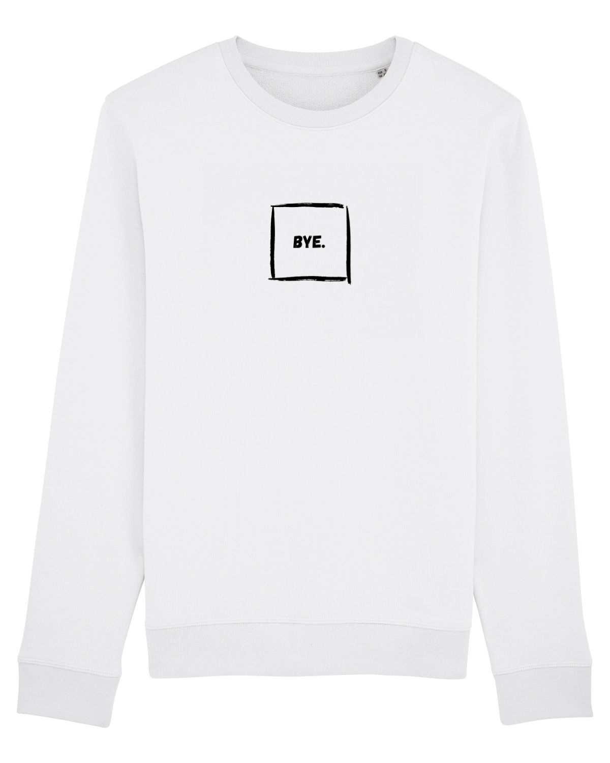 Bluză mânecă lungă Unisex Rise White