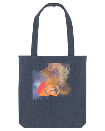 Abstract Design Midnight Blue