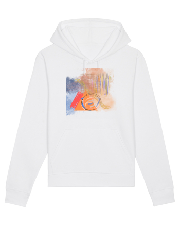 Abstract Design White