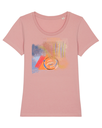 Abstract Design Canyon Pink