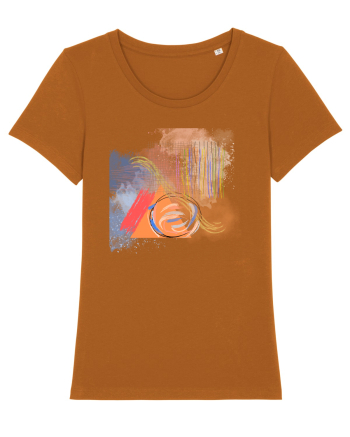 Abstract Design Roasted Orange