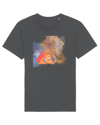 Abstract Design Anthracite