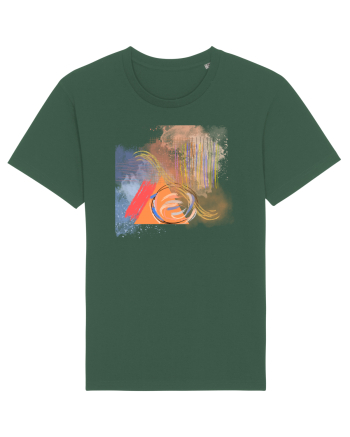 Abstract Design Bottle Green