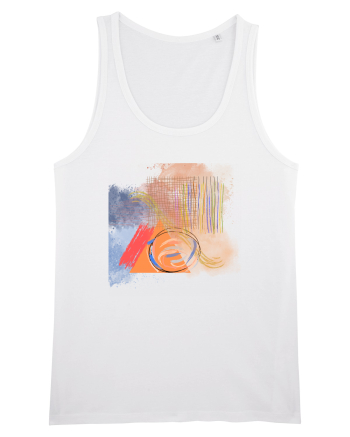 Abstract Design White