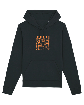 Africa Tribal Pattern Black