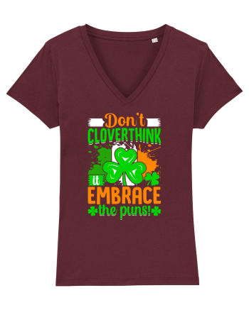 Don't cloverthink it embrace the puns! Burgundy