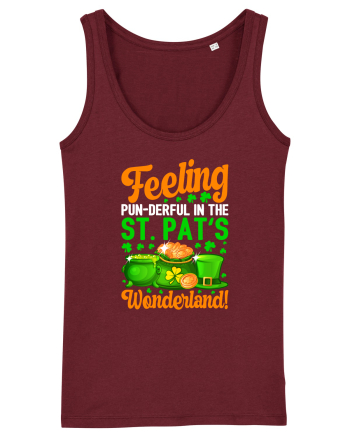Feeling pun-derful in the St. Pat's wonderland! Burgundy