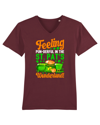 Feeling pun-derful in the St. Pat's wonderland! Burgundy