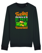 Feeling pun-derful in the St. Pat's wonderland! Bluză mânecă lungă Unisex Rise