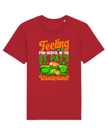 Feeling pun-derful in the St. Pat's wonderland! Red
