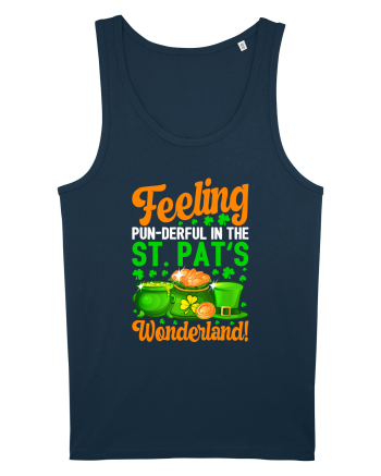 Feeling pun-derful in the St. Pat's wonderland! Navy