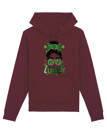 Happy Go Lucky Burgundy
