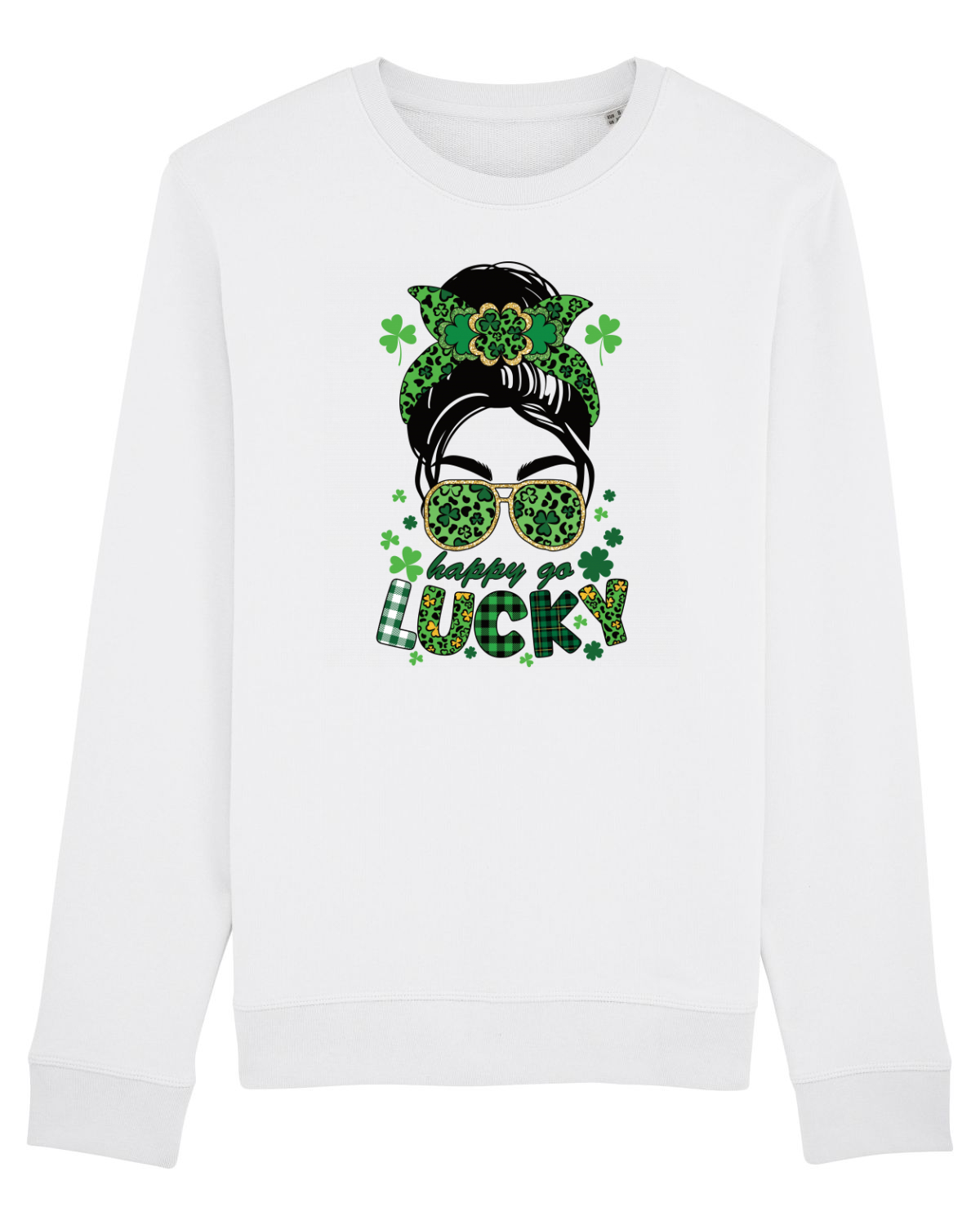 Bluză mânecă lungă Unisex Rise White