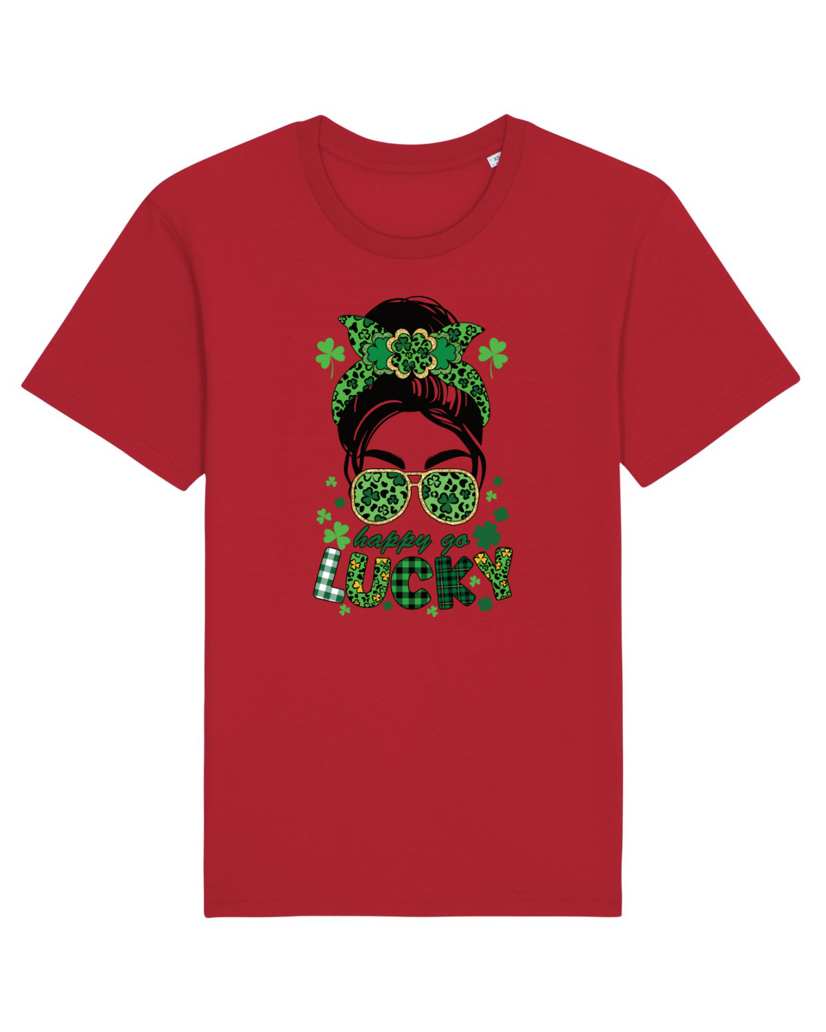 Tricou mânecă scurtă Unisex Rocker Red