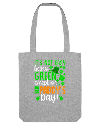 It's not easy being green except on St. Panddy's Day! Heather Grey