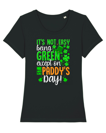 It's not easy being green except on St. Panddy's Day! Black