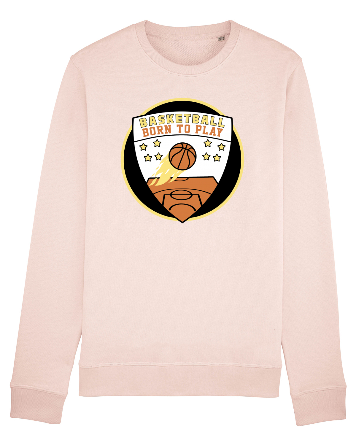 Bluză mânecă lungă Unisex Rise Candy Pink