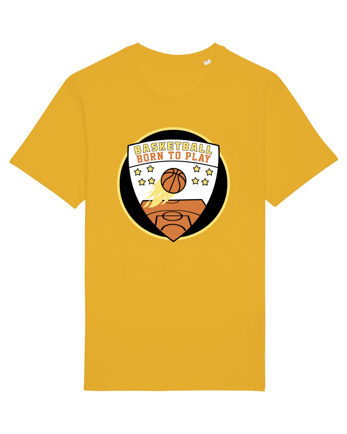 Tricou mânecă scurtă Unisex Rocker Spectra Yellow