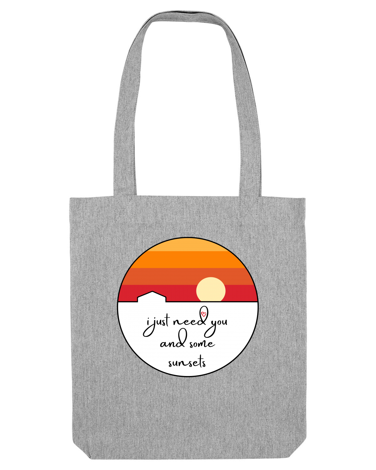 Sacoșă textilă Heather Grey