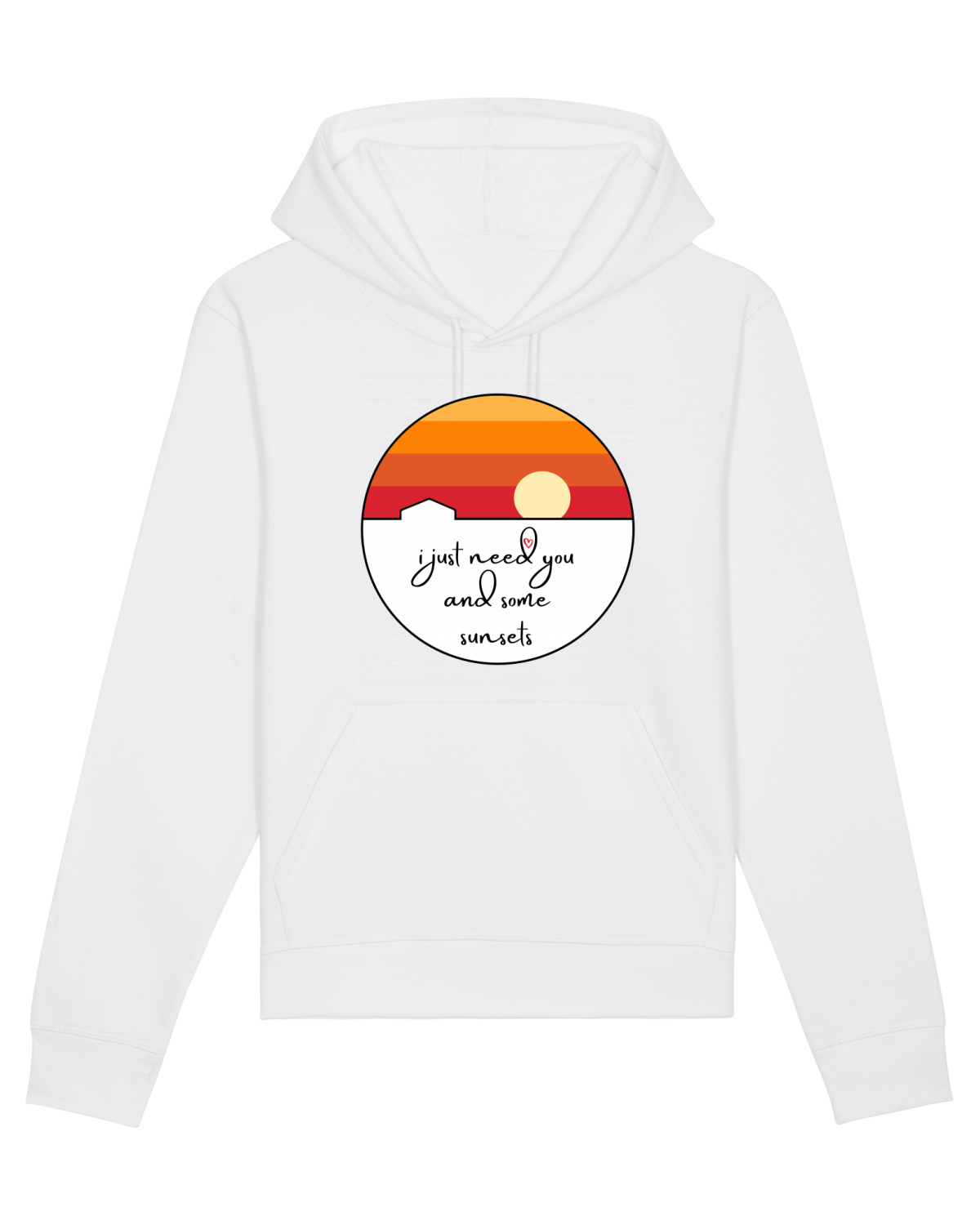 Hanorac Unisex Drummer White