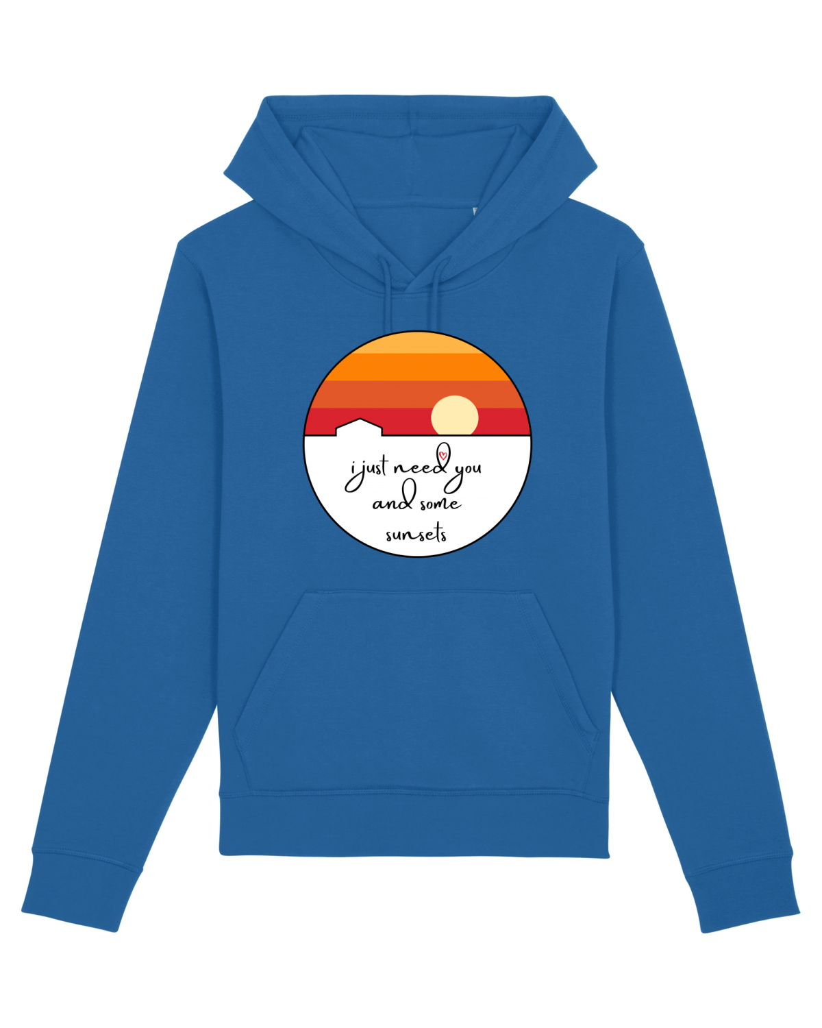Hanorac Unisex Drummer Royal Blue