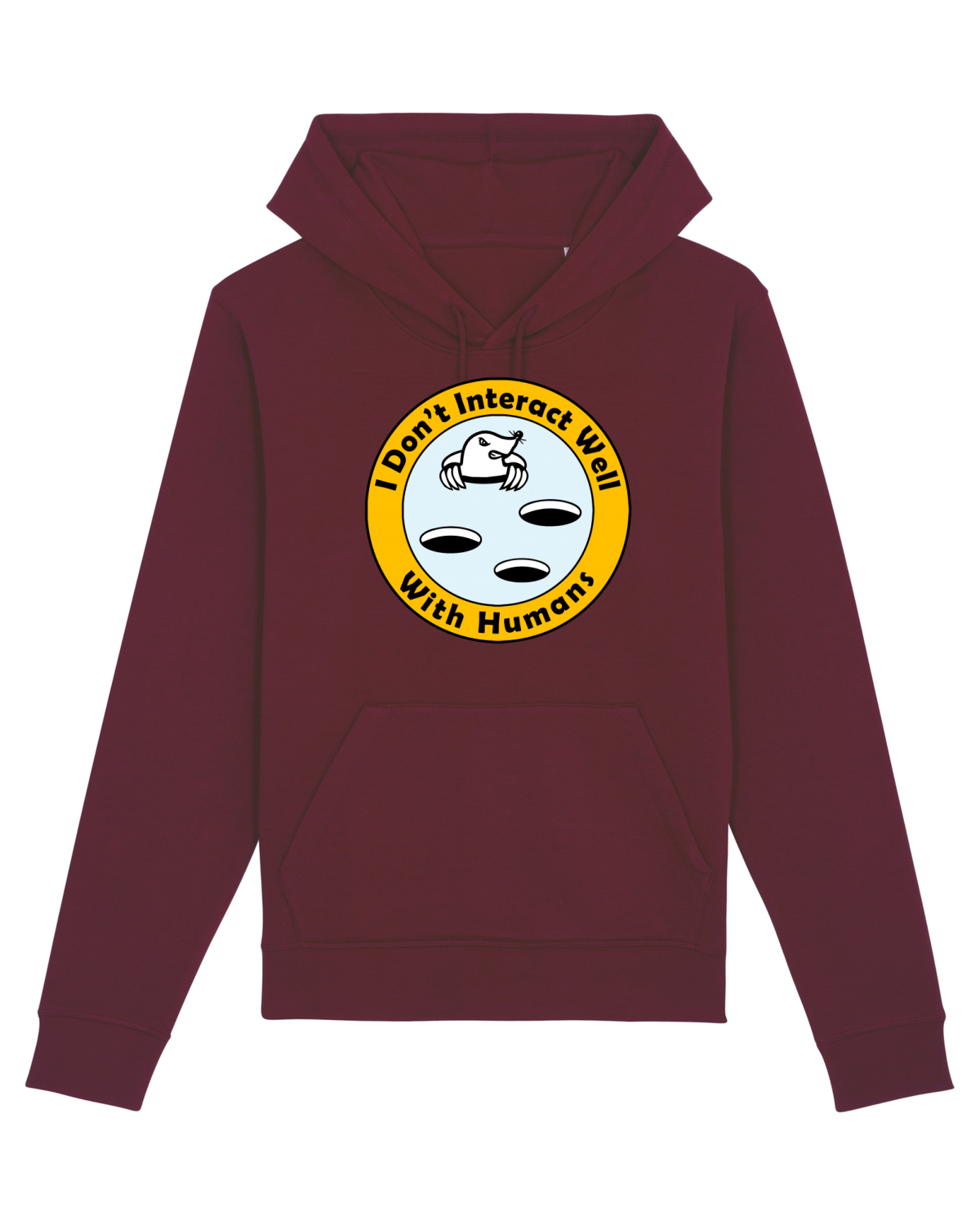 Hanorac Unisex Drummer Burgundy
