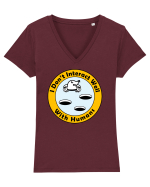 Human Interaction Tricou mânecă scurtă guler V Damă Evoker