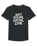 Anti Social Tricou mânecă scurtă guler larg Bărbat Skater