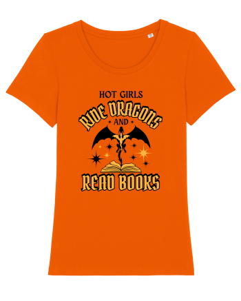 Book Lover Bright Orange