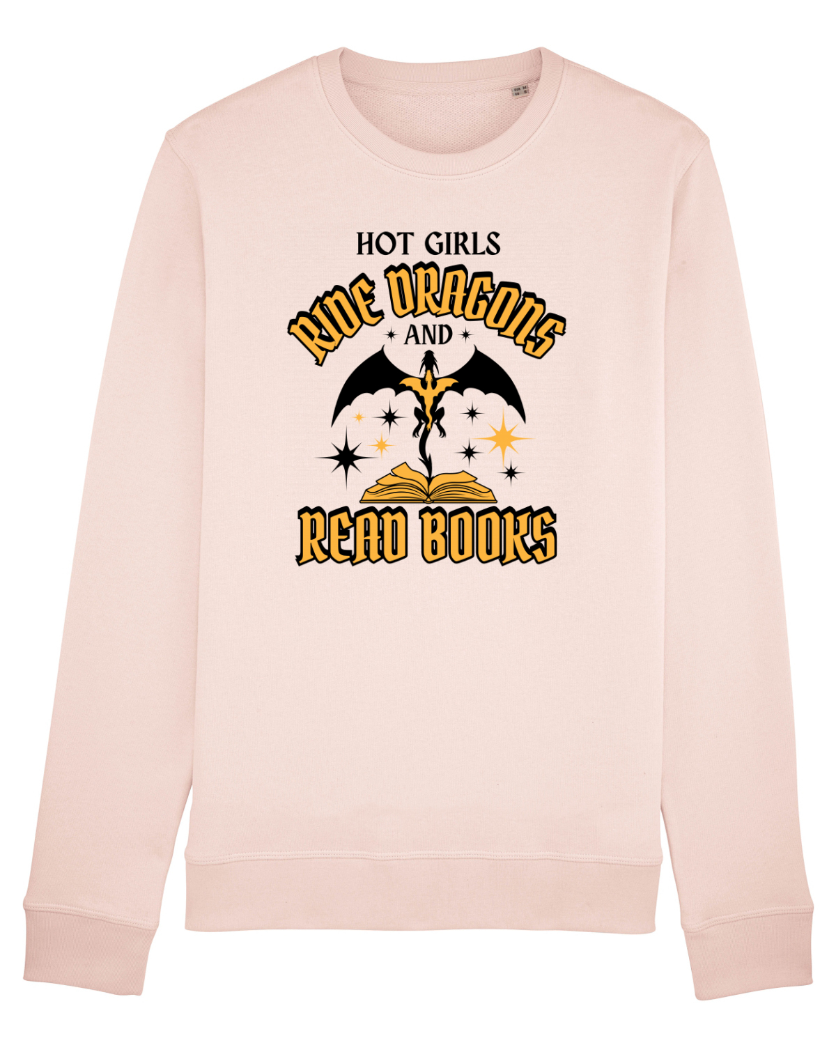Bluză mânecă lungă Unisex Rise Candy Pink