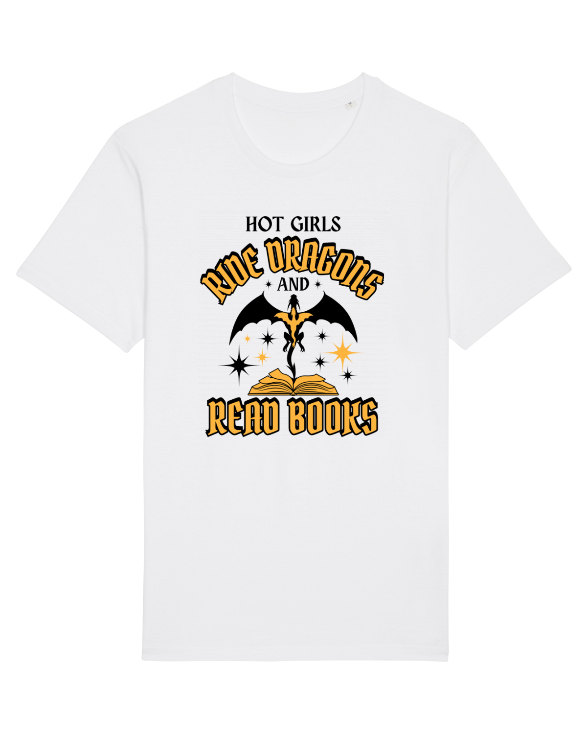 Tricou mânecă scurtă Unisex Rocker White