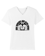 Iubitori de Carti Fantezie Tricou mânecă scurtă guler V Bărbat Presenter