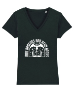 Iubitori de Carti  Fantezie Tricou mânecă scurtă guler V Damă Evoker
