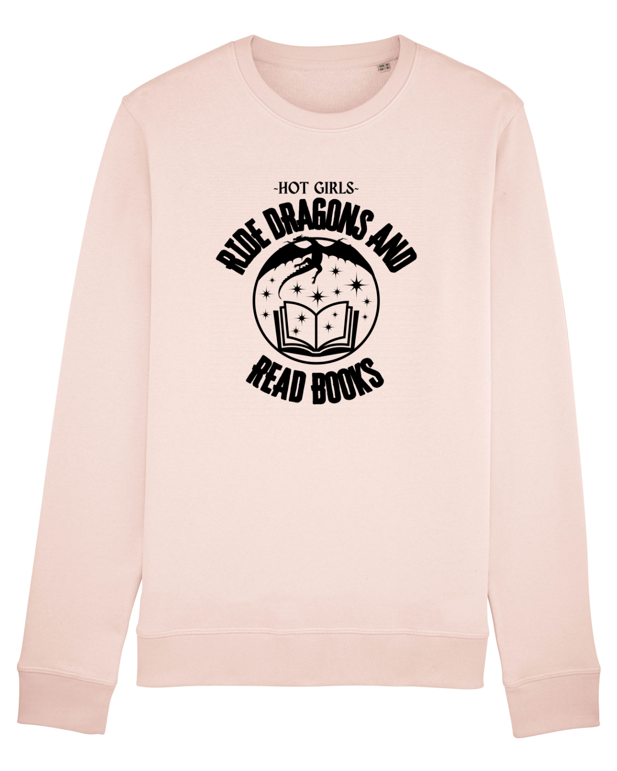 Bluză mânecă lungă Unisex Rise Candy Pink