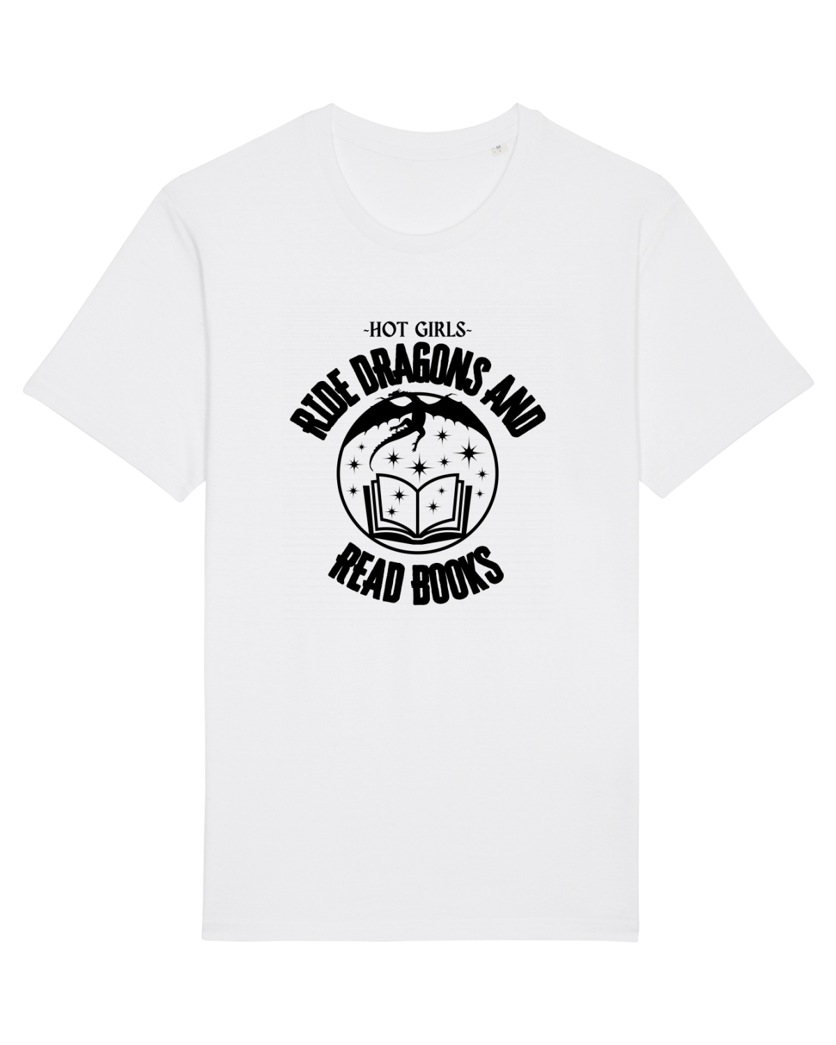 Tricou mânecă scurtă Unisex Rocker White