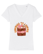 Iubitori de Carti  Fantezie Tricou mânecă scurtă guler V Damă Evoker